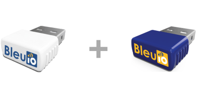 BleuIO Pro 2-Pack (Blue + White)